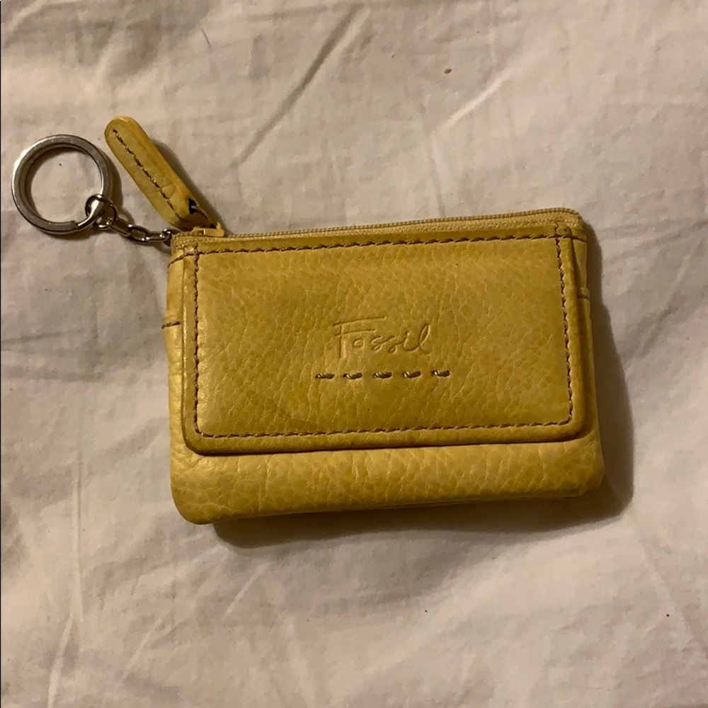 Yellow Fossil Wallet 💛